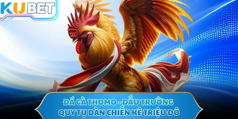 Đá Gà Thomo - Đấu Trường Quy Tụ Dàn Chiến Kê Triệu Đô